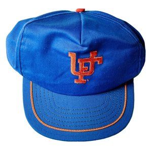UF University of Florida Gators Snapback Made in USA Vintage Blue Men EUC